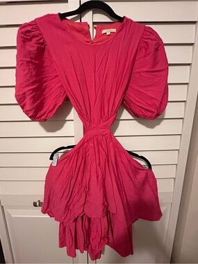 Flying Tomato Bright Coral Scoop Neck Shell